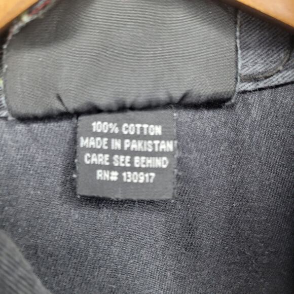 Biker Wear Sturgis 2015 Black Hills Rally Rugged Denim Vest Size Large - Picture 6 of 7